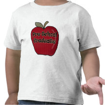 Regalos de la graduación del preescolar camiseta