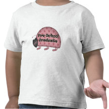 Regalos de la graduación del preescolar camisetas