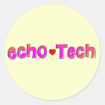 Regalos de la tecnología del eco (tecnología cardi pegatina