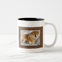 Regalos de Pawprints del perro chino de perro chin Taza