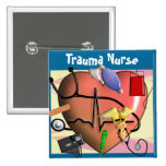 Regalos del arte de la enfermera del trauma pin