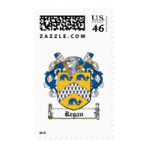 Regan Family Crest Postage