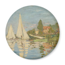 Regatta at Argenteuil (1872) magnets