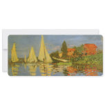 Regatta at Argenteuil by Claude Monet invitations