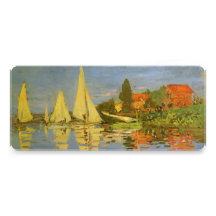 Regatta at Argenteuil, Monet Vintage Impressionism Invites