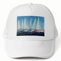 Regatta Blue Cap hats