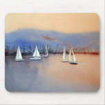 Regatta on the Lake Mouse Pad mousepads