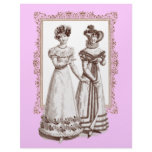 Regency Period Costumes - 1821 French Fashions Customized Letterhead