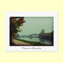 Regensburg Donau, Bavaria, Germany postcards