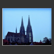 Regensburger Dom, Germany postcards