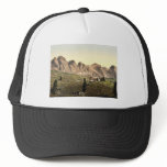 Regensburgerhutte with Geisslergruppe, Tyrol, Aust Mesh Hat