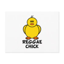 Reggae Chick postcards by chicktshirts8 Reggae Chick postcards
