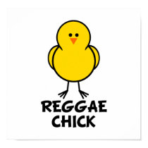 Reggae Chick posters by chicktshirts8 Reggae Chick posters
