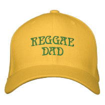 REGGAE DAD embroidered hats