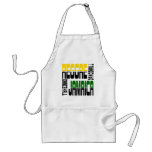 Reggae Jamaica Dance Hall Cube, 3 Colors aprons