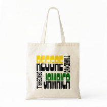 Reggae Jamaica Dance Hall Cube, 3 Colors Tote Bags