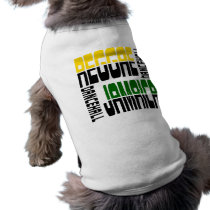 Reggae Jamaica Dance Hall Cube, 3 Colors pet clothing by birdy27 Reggae Jamaica Dance Hall Cube, 3 Colors pet clothing