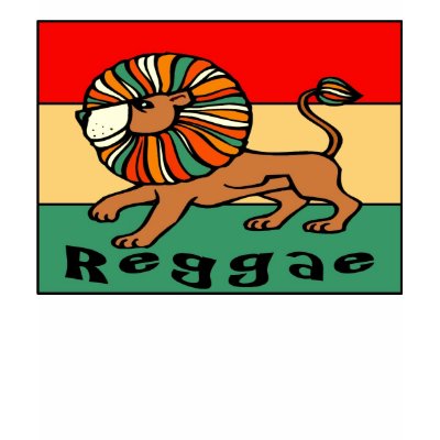 Reggae Lion T Shirts by figstreetstudio