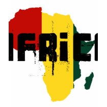 Reggae Map of Africa African Ragga Art t-shirts