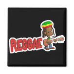 reggae music design refrigerator magnets