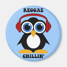 reggae music fridge magnet