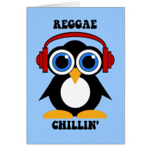 reggae music greeting card
