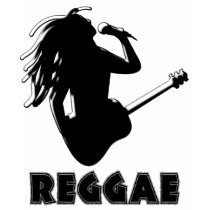 Reggae Music Rasta Rastaman Guitar Womens T-Shirts