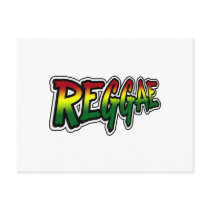 REGGAE postcards by dustyvinyldesign REGGAE postcards