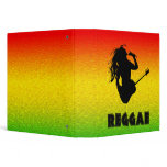 Reggae Rasta 3 Ring Binder