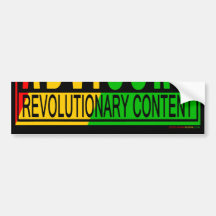 Reggae RASTA Bumper Sticker