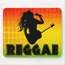 Reggae Rasta Rastafarian Mousepad