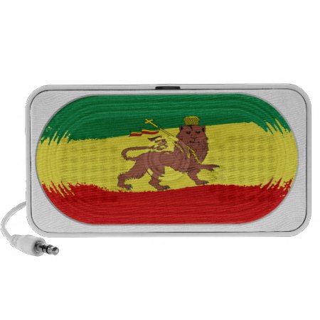Reggae Rastafari Flag Lion of Judah Old Ethiopia doodle