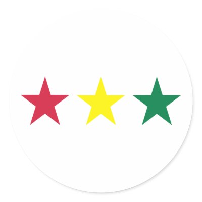Reggae stickers