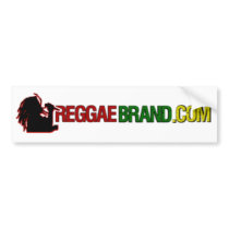 ReggaeBrand.com Bumper Sticker bumper stickers