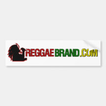 ReggaeBrand.com Bumper Sticker