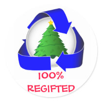 ReGifted Christmas Tag stickers by ideapony ReGifted Christmas Tag stickers