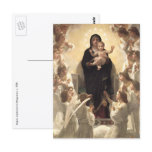Regina Angelorum by William Adolphe Bouguereau Postcard