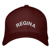 Regina Souvenir Baseball Cap Embroidered Cap embroidered hats