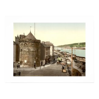 Reginalds Tower Waterford Ireland, late 19th century print