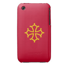 Región francesa del país de Francia de la bandera  iPhone 3 Protector