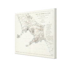 Region of Naples Italy Gallery Wrap Canvas