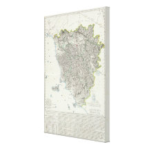 Region of Tuscany Italy Stretched Canvas Prints