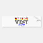 Region west - Bielefeld Bumper Sticker