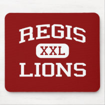 Regis - Lions - Middle School - Cedar Rapids Iowa mousepads