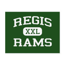 Regis - Rams - Regis High School - Stayton Oregon Postcard