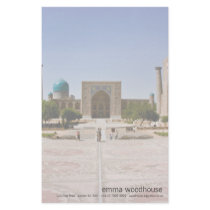 Registan, Samarkand Custom Stationery