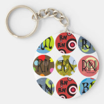 Registered Nurse Announcement keychains