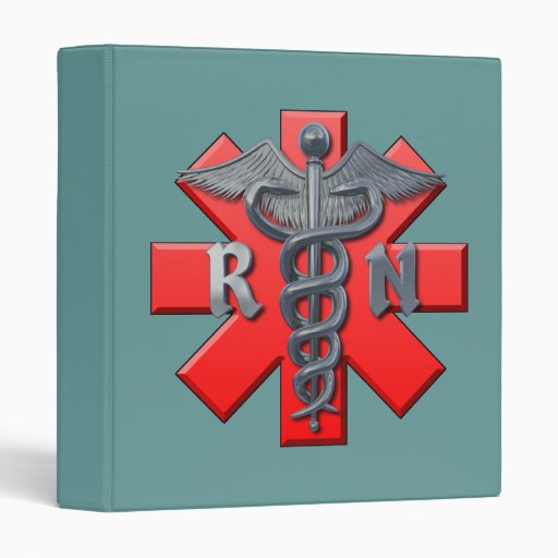 Registered Nurse Binder Zazzle
