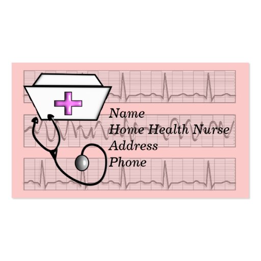 Registered Nurse Business Cards
