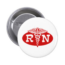 Registered Nurse Button